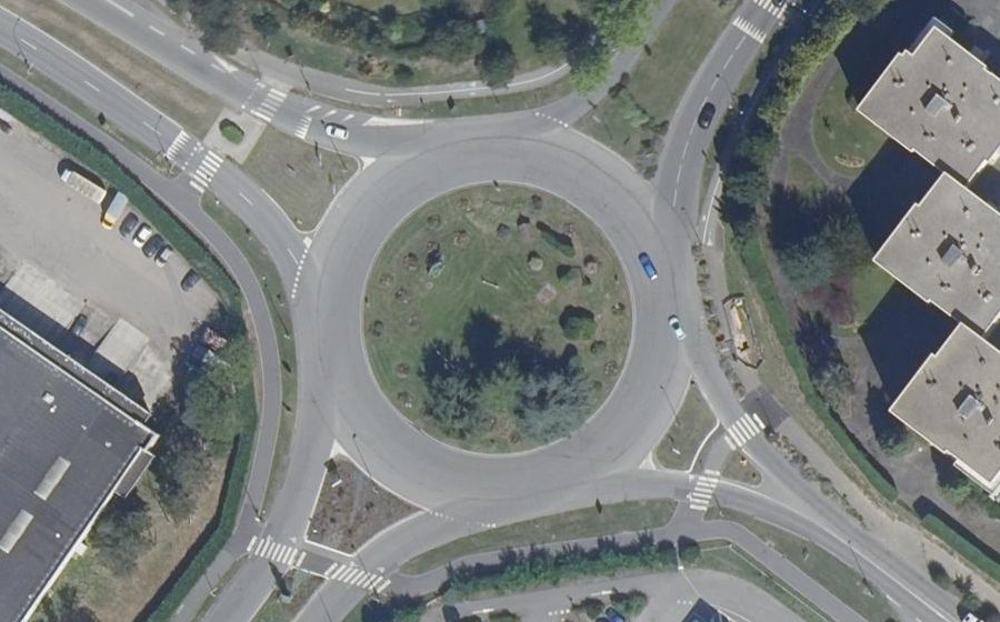 Vue aérienne du Seuil de Coignières