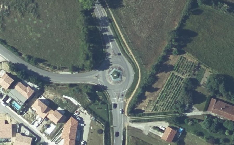 Vue aérienne du Avenue de Saint-Léon