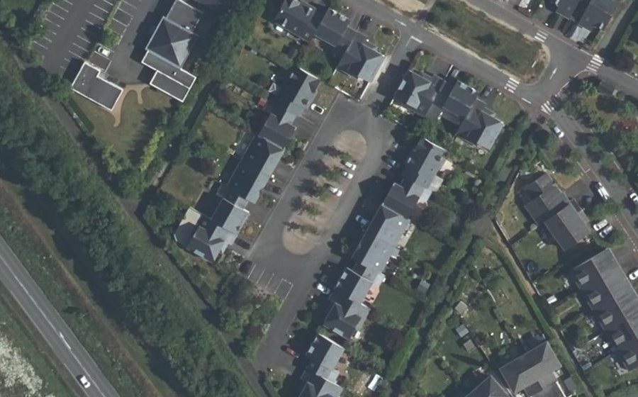 Vue aérienne du Square du Grand Servial