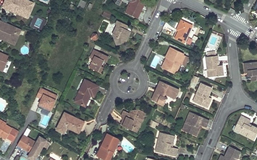 Vue aérienne du Impasse du Pic des Trois Seigneurs