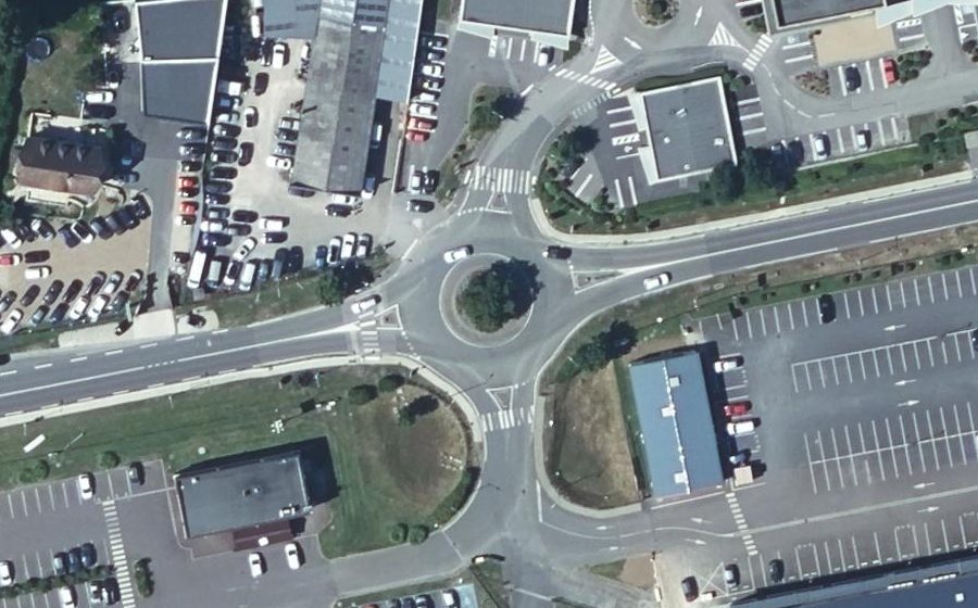 Vue aérienne du Avenue des Deux Vexins