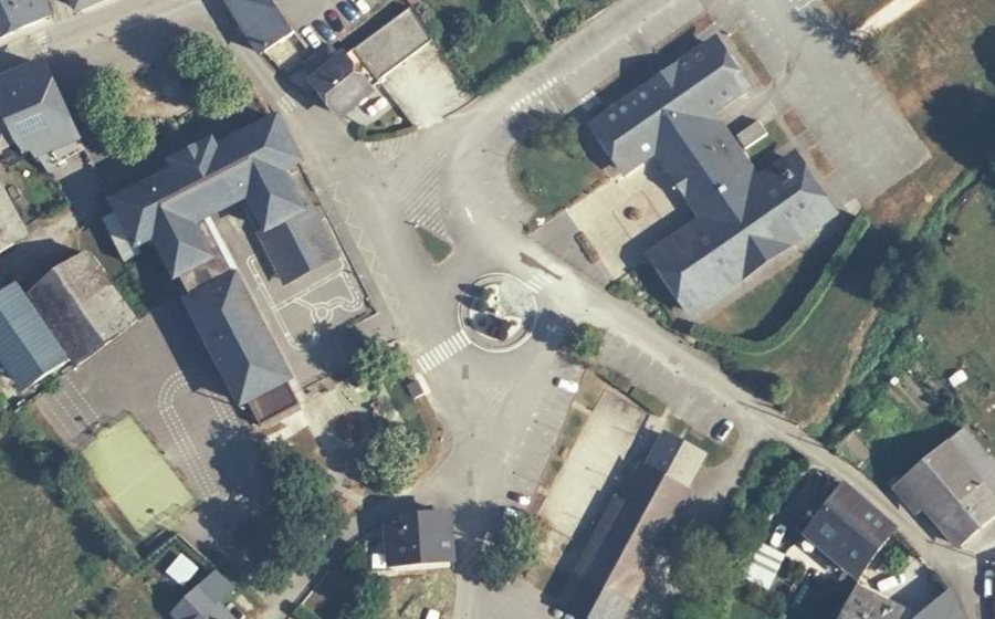 Vue aérienne du Place de la Liberté