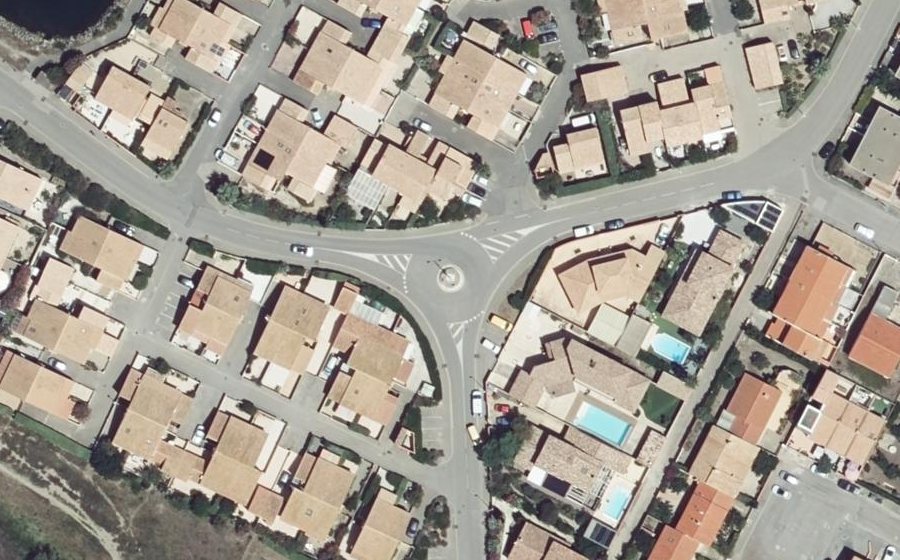 Vue aérienne du Rond-point anonyme n°180714230