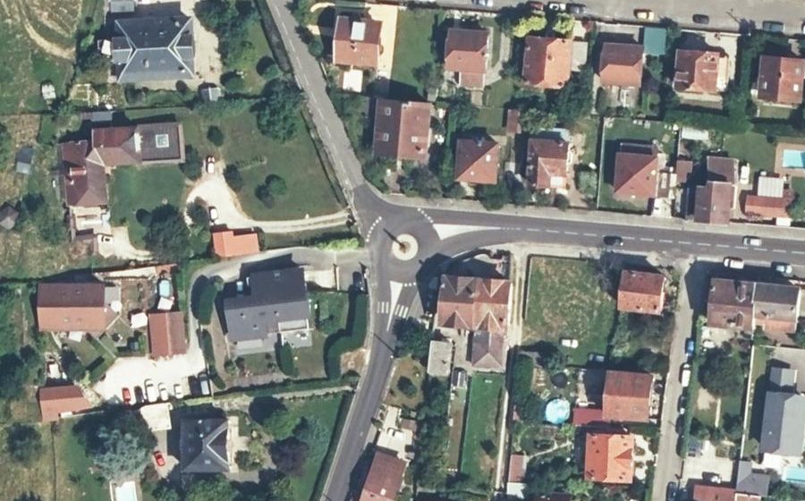 Vue aérienne du Avenue de Tresserve