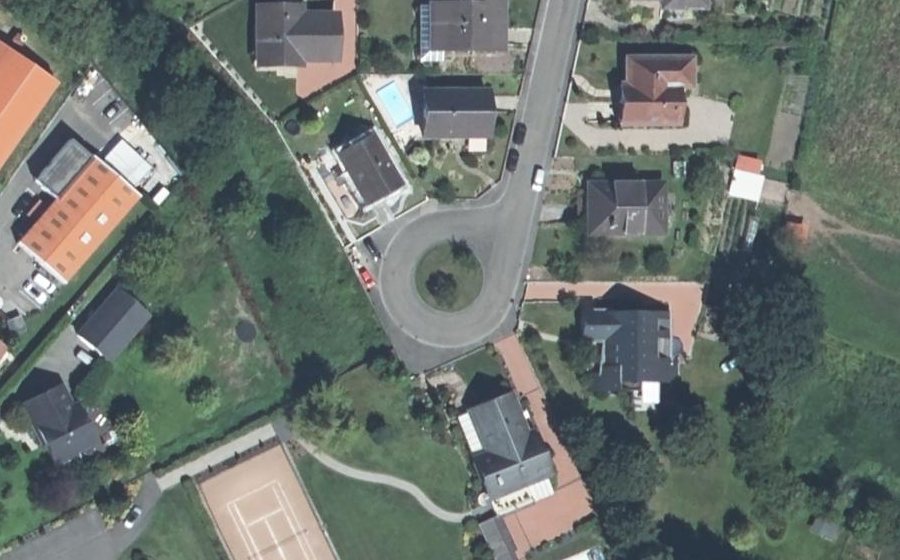Vue aérienne du Rue des Alouettes