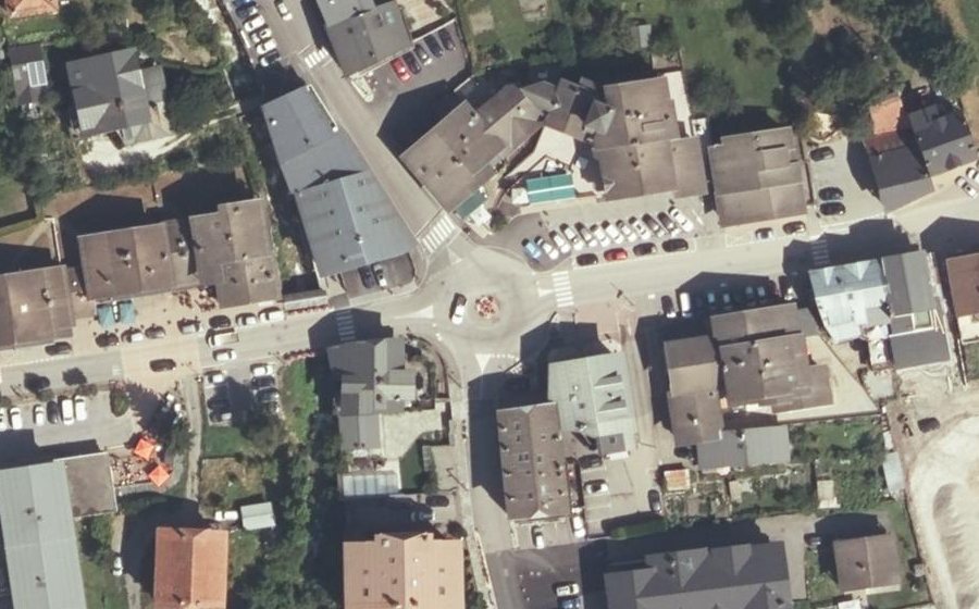 Vue aérienne du Place de la Libération