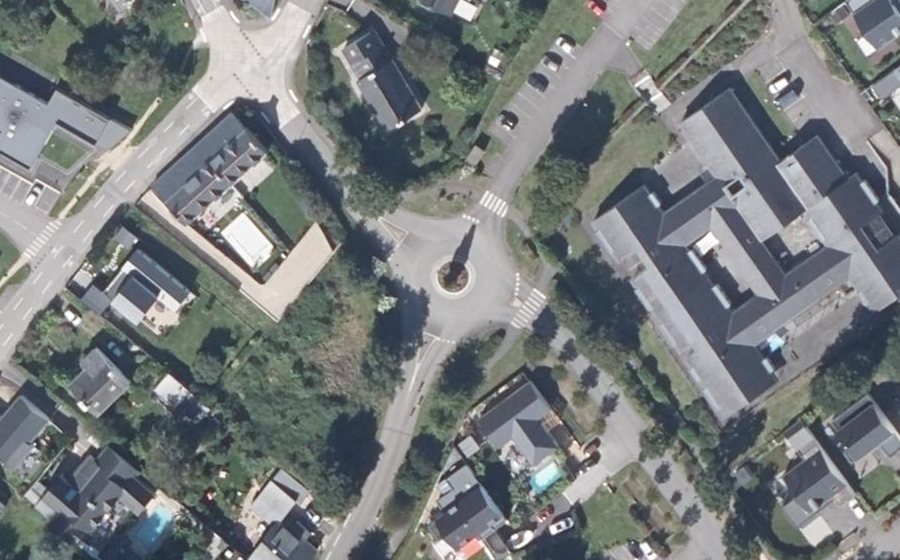 Vue aérienne du Rue Joseph Le Brix