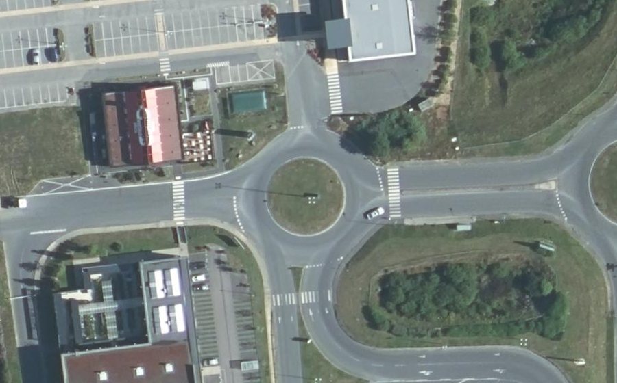 Vue aérienne du Rue de la Briqueterie