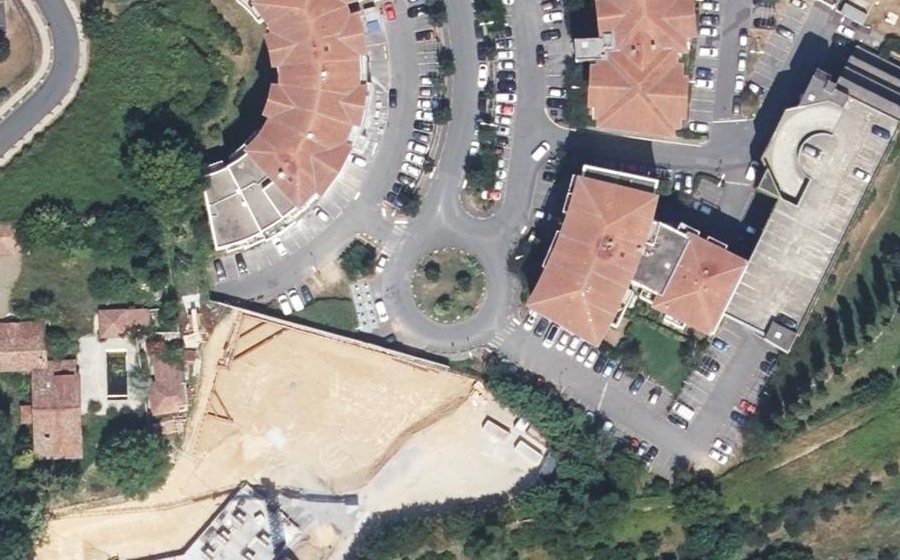 Vue aérienne du Allée Docteur Robert Lafon