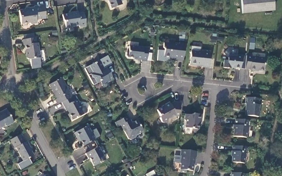 Vue aérienne du Impasse de l'Île aux Moines