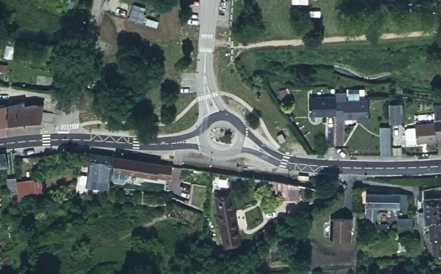 Vue aérienne du Rue Louis Moguen