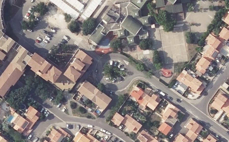Vue aérienne du Rue du Littoral