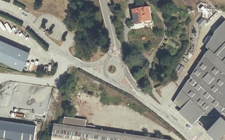 Vue aérienne du Avenue du Vigny