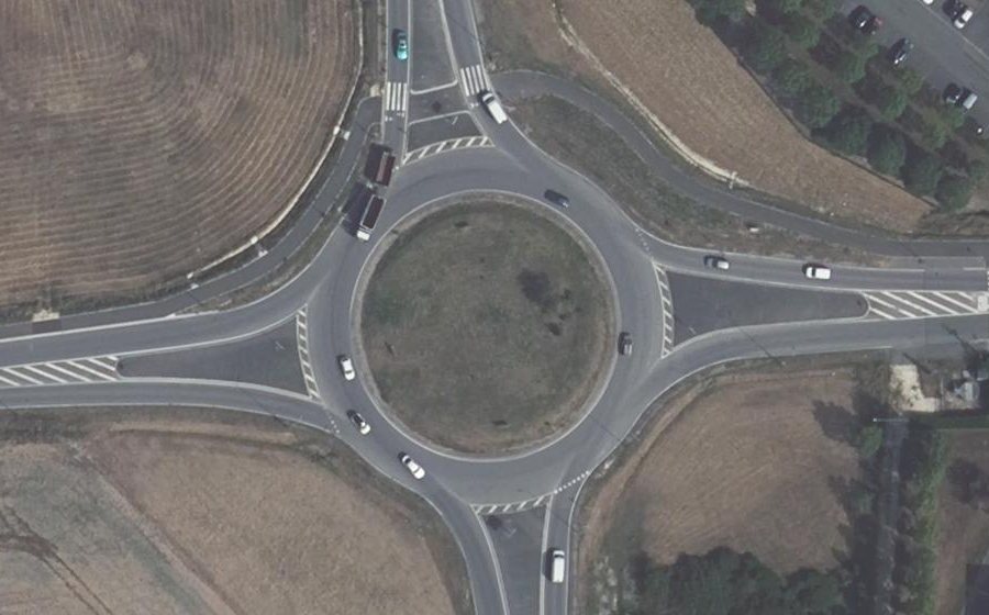 Vue aérienne du Porte de Marmagne