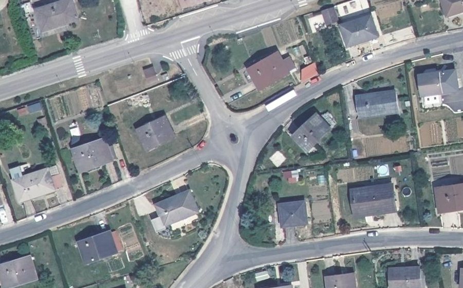 Vue aérienne du Rue des Tilleuls