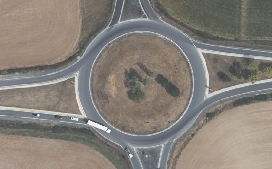 Vue aérienne du Porte de Saint-Amand Montrond
