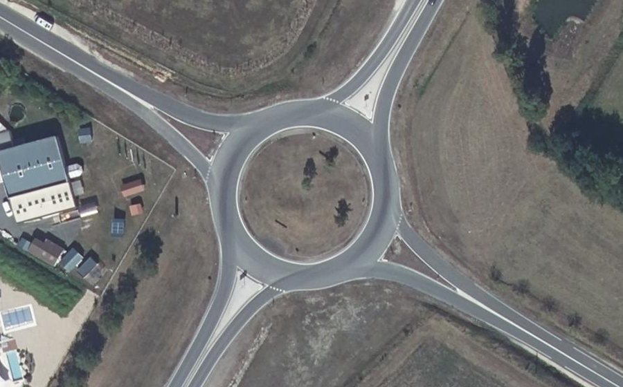 Vue aérienne du Porte de Plaimpied-Givaudins