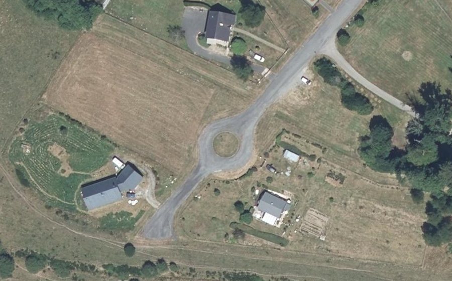Vue aérienne du Lotissement de la Commanderie