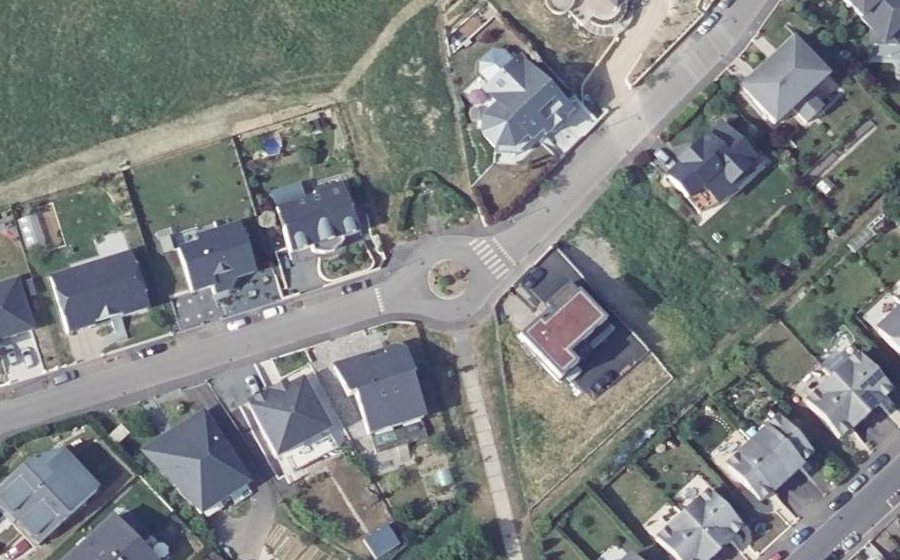 Vue aérienne du Impasse du Vignoble
