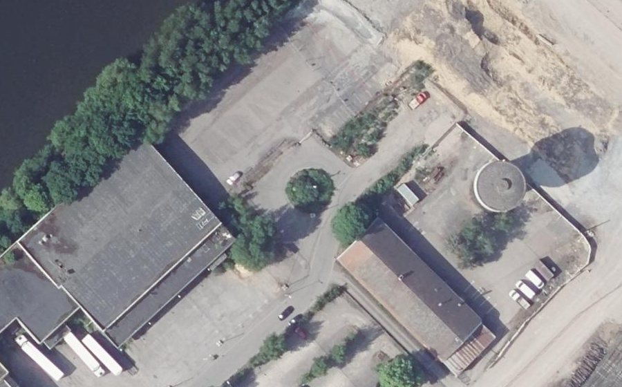Vue aérienne du Rue des Abattoirs
