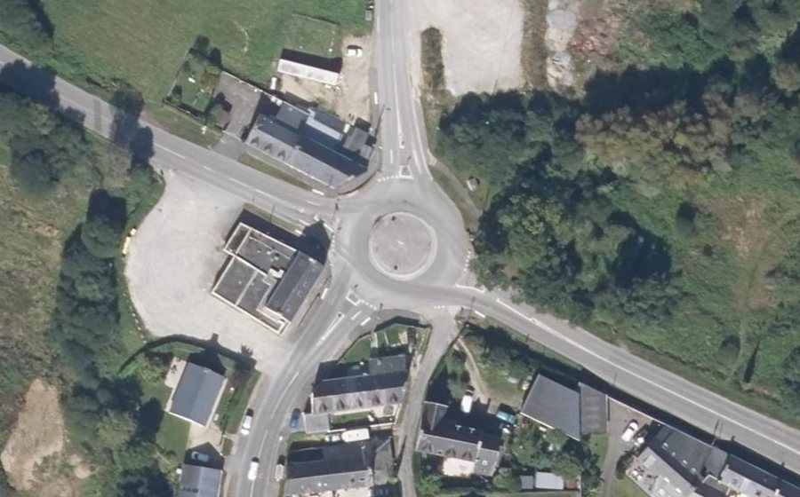 Vue aérienne du Saint-Séverin