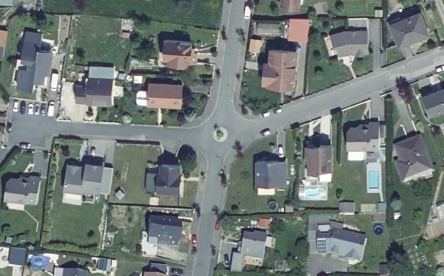 Vue aérienne du Rond-point anonyme n°196080015