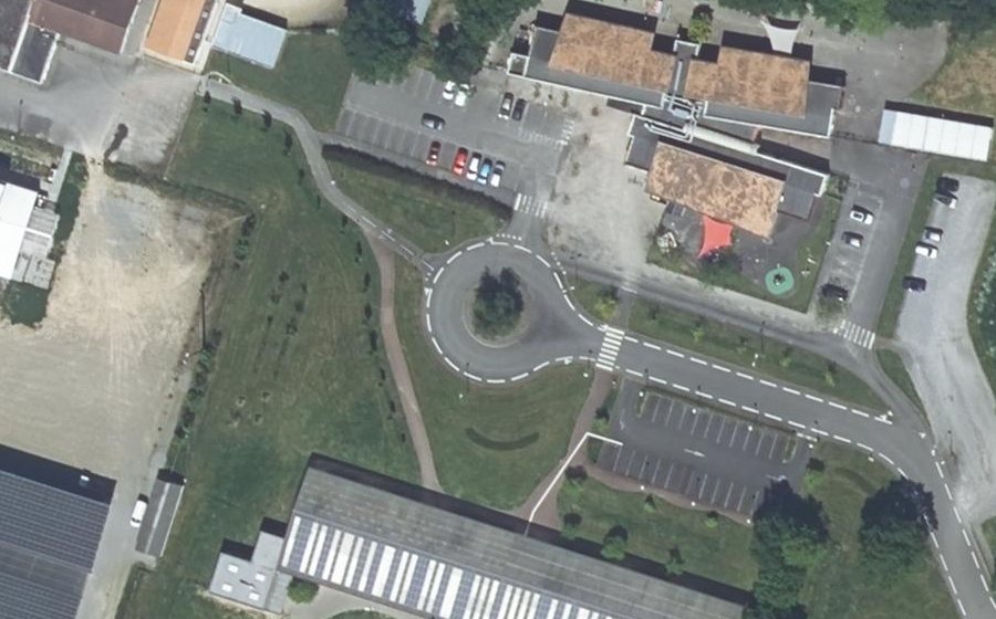 Vue aérienne du Rue Françoise Dolto
