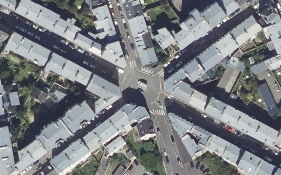 Vue aérienne du Rond-point anonyme n°19800480