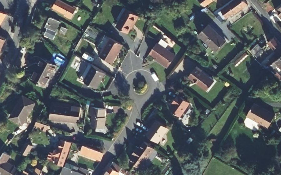 Vue aérienne du Résidence La Fontaine Saint-Martin