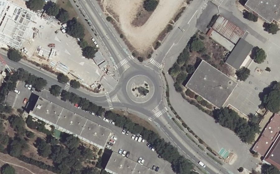 Vue aérienne du Avenue des Anciens Combattants