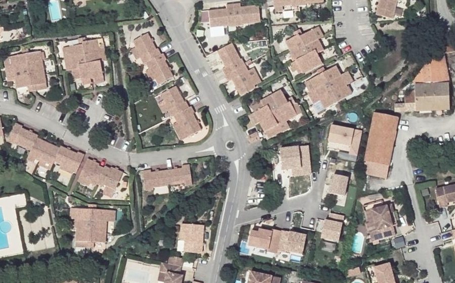 Vue aérienne du Rond-point anonyme n°200076830