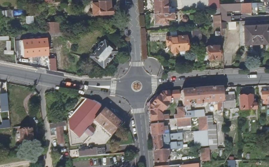 Vue aérienne du Place de la République
