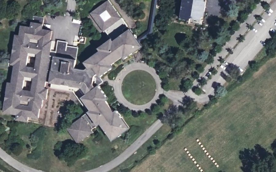 Vue aérienne du Rond-point anonyme n°201449026