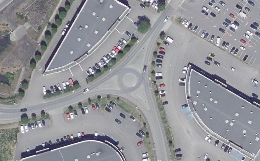Vue aérienne du Rond-point anonyme n°201511478