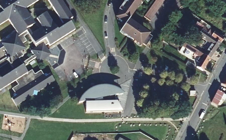 Vue aérienne du Rond-point anonyme n°201629296