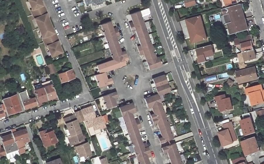 Vue aérienne du Rond-point anonyme n°201790055