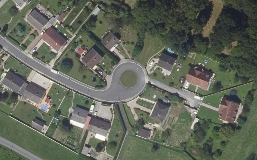 Vue aérienne du Rue du Dragon