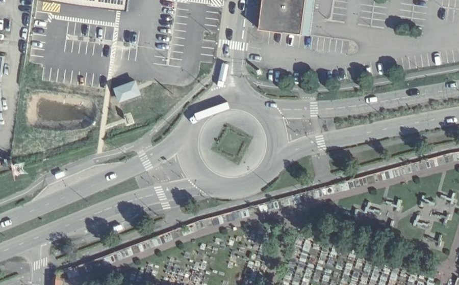 Vue aérienne du Avenue Joseph Rey