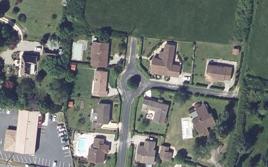 Vue aérienne du Lotissement les Charmilles