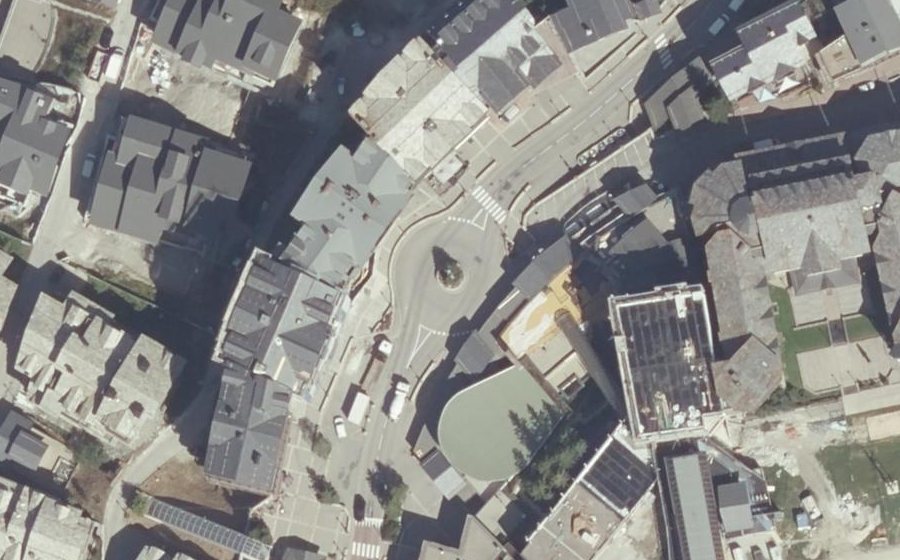 Vue aérienne du Rue Sainte-Blandine
