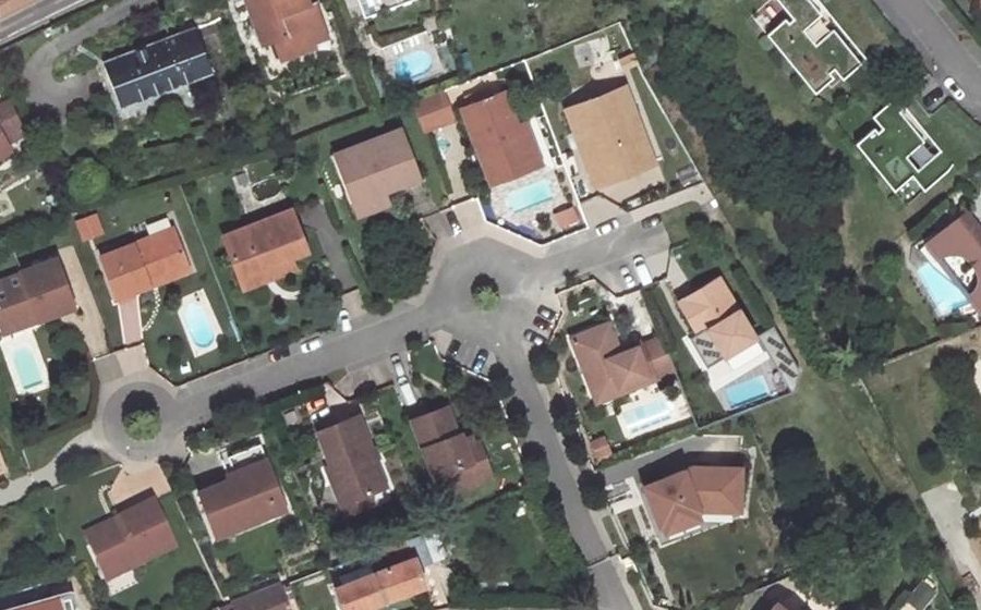 Vue aérienne du Impasse du Velin