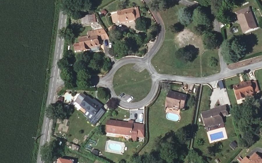 Vue aérienne du Lotissement Lacrouts