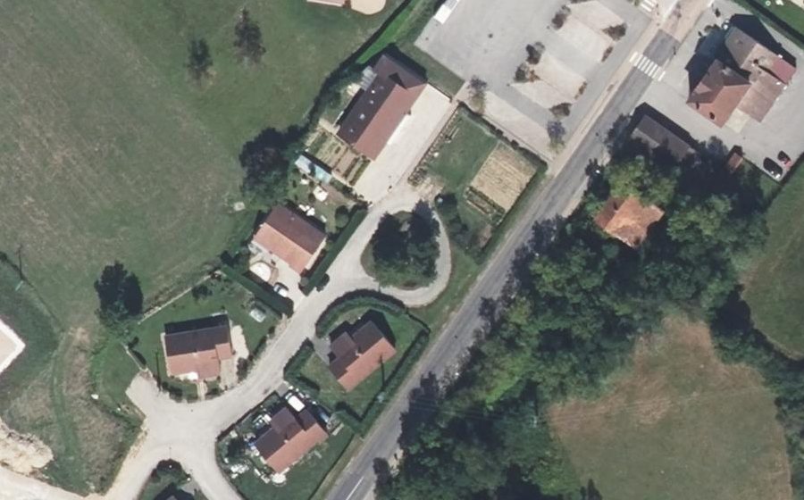 Vue aérienne du Lotissement La Source