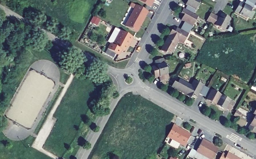 Vue aérienne du Rue des Fuschias