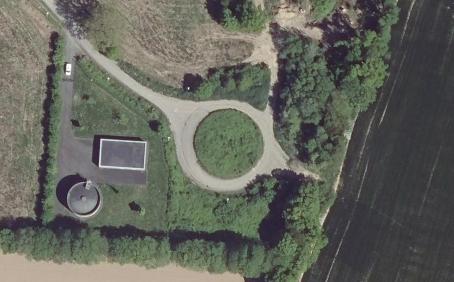 Vue aérienne du Chemin de la Bonne Femme