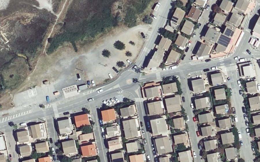 Vue aérienne du Rond-point anonyme n°219880100