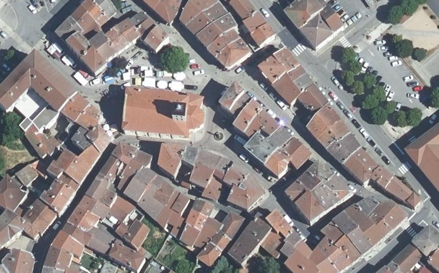 Vue aérienne du Rond-point anonyme n°221029221