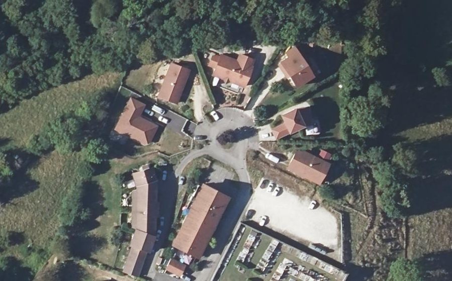 Vue aérienne du Rue du Recoin