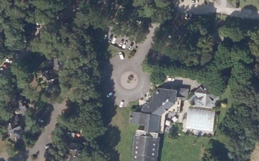 Vue aérienne du Rond-point anonyme n°222712009