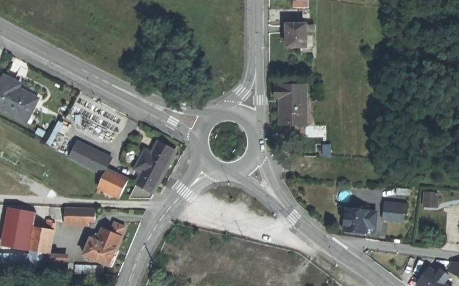 Vue aérienne du Route de Weitbruch